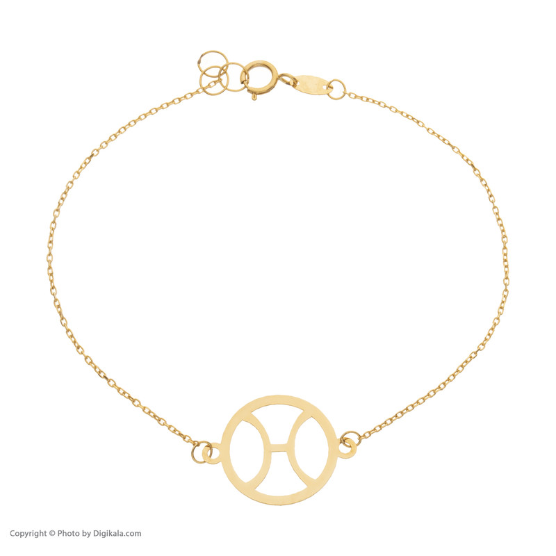 دستبند طلا 18 عیار زنانه مایا ماهک مدل MB1218