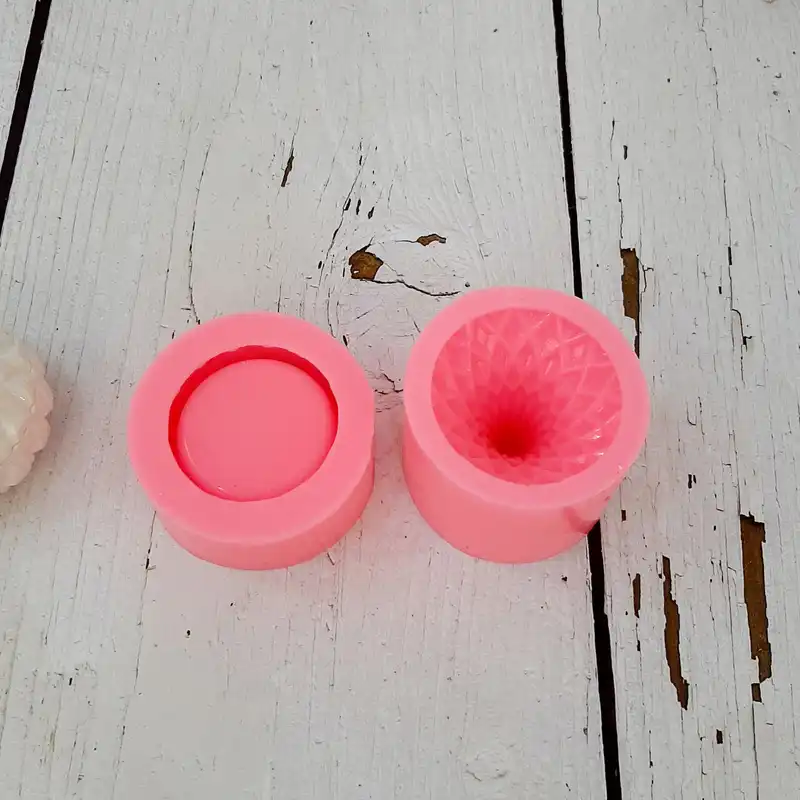 قالب سیلیکونی مدل قندان انجیری مجموعه 2 عددی