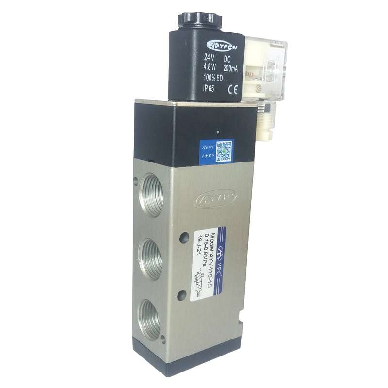 شیر برقی پنوماتیک وای پی سی مدل 4YV410-15-1/2-24v شیر برقی پنوماتیک وای پی سی مدل 4YV410-15-1/2-24v