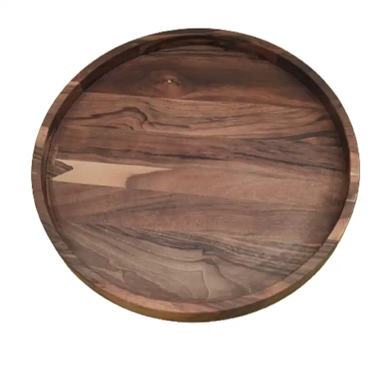 سینی چوبی مدل گرد D35