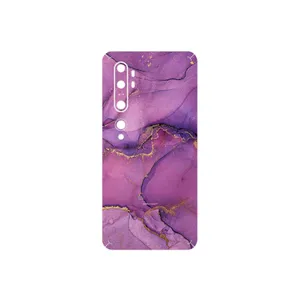MAHOOT Purple Marble Cover Sticker for Xiaomi Mi Note 10