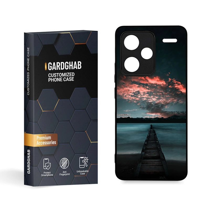 کاور گارد قاب مدل پسرانه مناسب برای گوشی موبایل شیائومی Redmi Note 13 Pro Plus 5G  