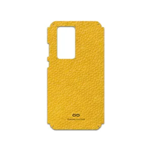 MAHOOT Mustard-Leather Cover Sticker for Huawei P40 Pro Plus