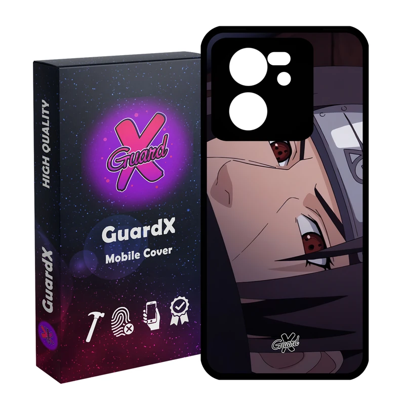 کاور گارد ایکس طرح Itachi Anime مدل Glass10475 مناسب برای گوشی موبایل شیائومی 13T/13T Pro/Redmi K60 Ultra