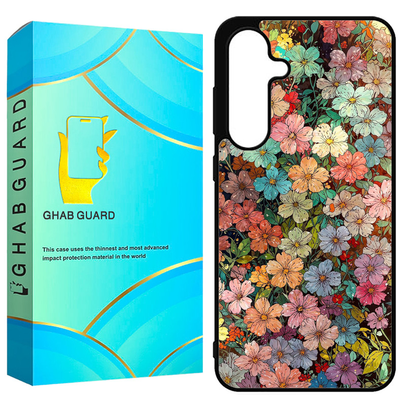 کاور قاب گارد طرح گل گلی مدل GS25FE مناسب برای گوشی موبایل سامسونگ Galaxy S25 FE 