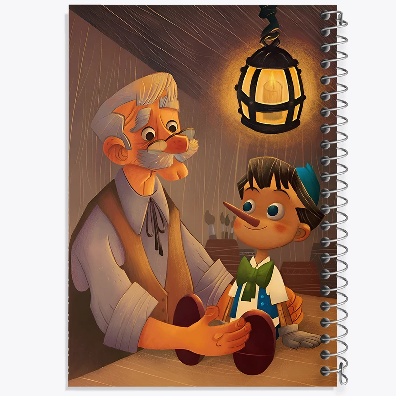 دفتر لیست خرید 50 برگ خندالو طرح پینوکیو کد F6141