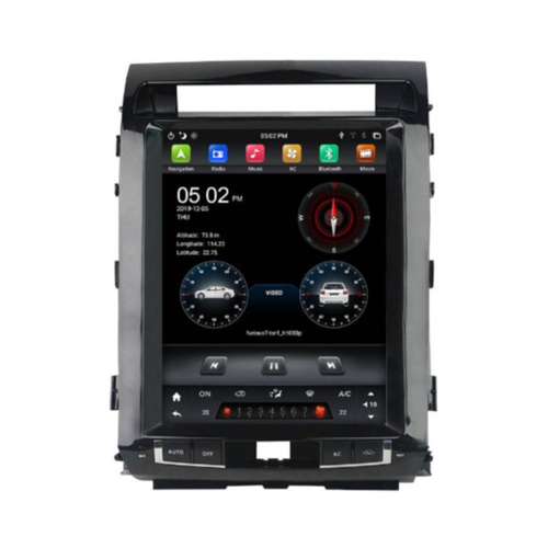 پخش کننده تصویری خودرو الفاویل مدل 876 مناسب برای لندکروز