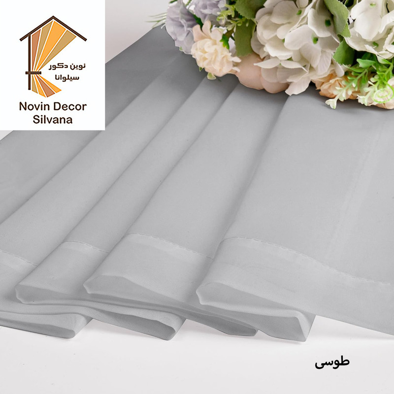 پرده نوین دکور سیلوانا مدل حریر ساده Silvana280 سایز 280 × 140 سانتی متر پرده نوین دکور سیلوانا مدل حریر ساده Silvana280 سایز 280 × 140 سانتی متر
