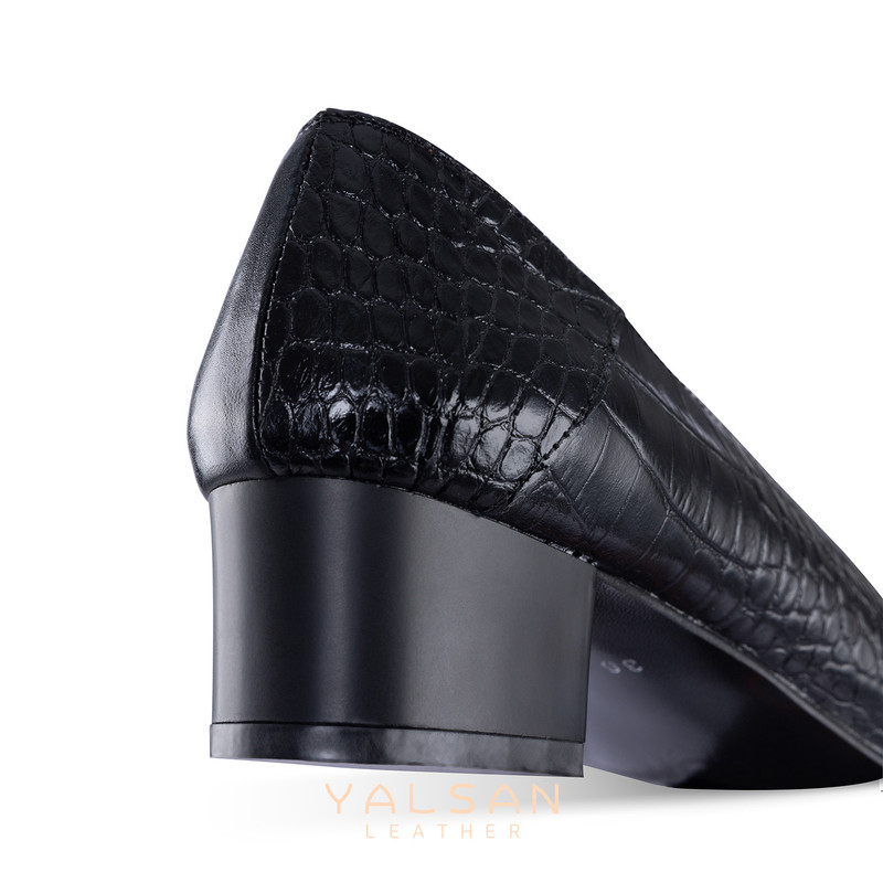 ست کیف و کفش زنانه چرم یلسان مدل لیان کد AYSU-GC-906-msk