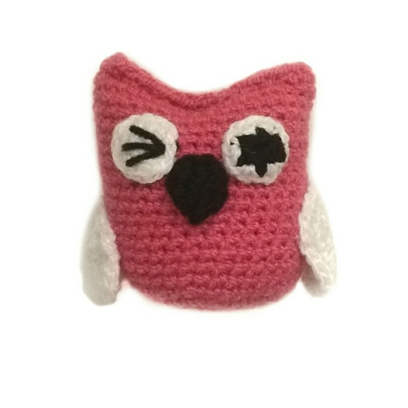 عروسک بافتنی مدل جغد کد afs022