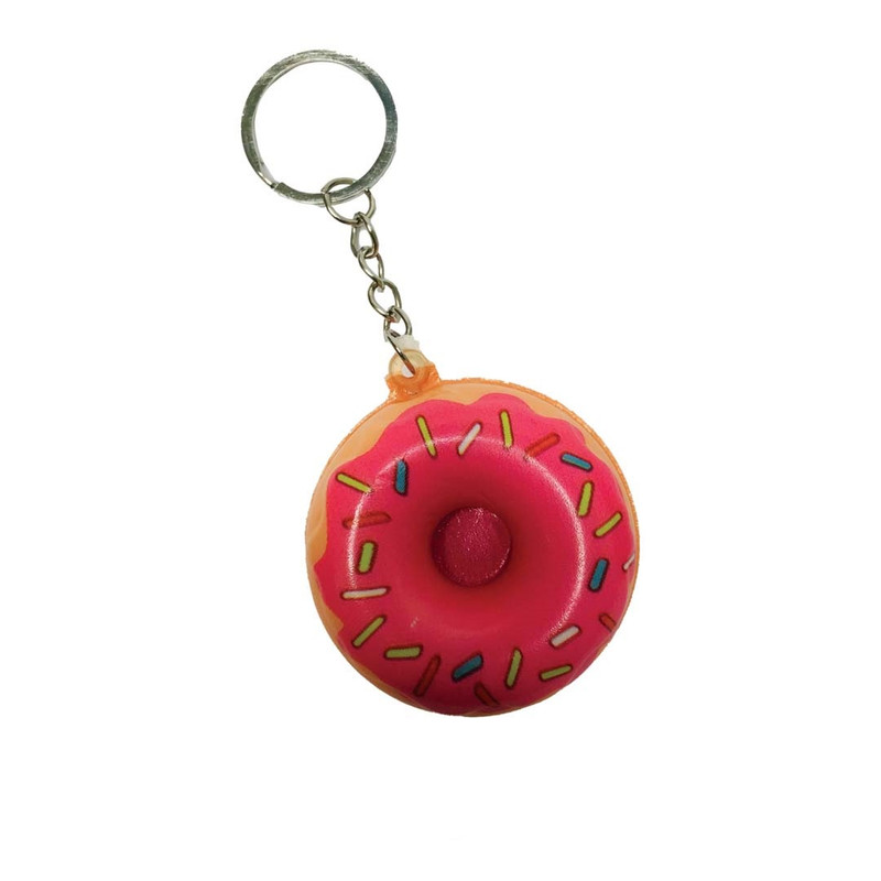 جاکلیدی دخترانه مدل اسکوییشی دونات کد HT01 جاکلیدی دخترانه مدل اسکوییشی دونات کد HT01