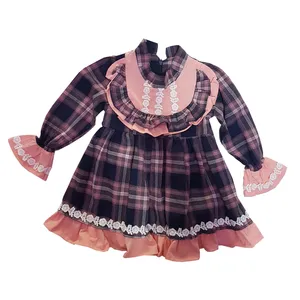 پیراهن دخترانه مدل باغ سیب