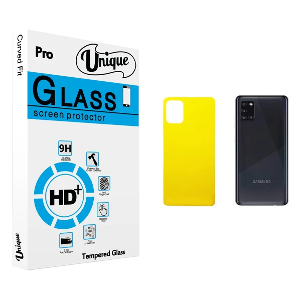 محافظ پشت گوشی يونيک مدل +Clear مناسب برای گوشی موبایل سامسونگ Galaxy A31