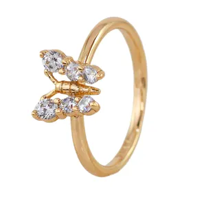 انگشتر زنانه ژوپینگ مدل پروانه AAE713