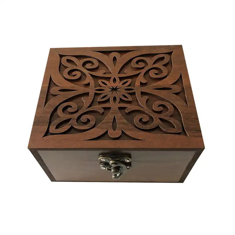 جعبه هدیه چوبی مدل fj7