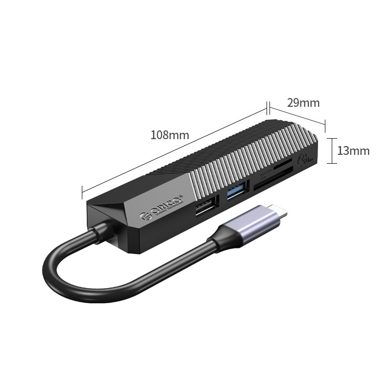 هاب پنج پورت USB-C اوریکو مدل MDK-5P