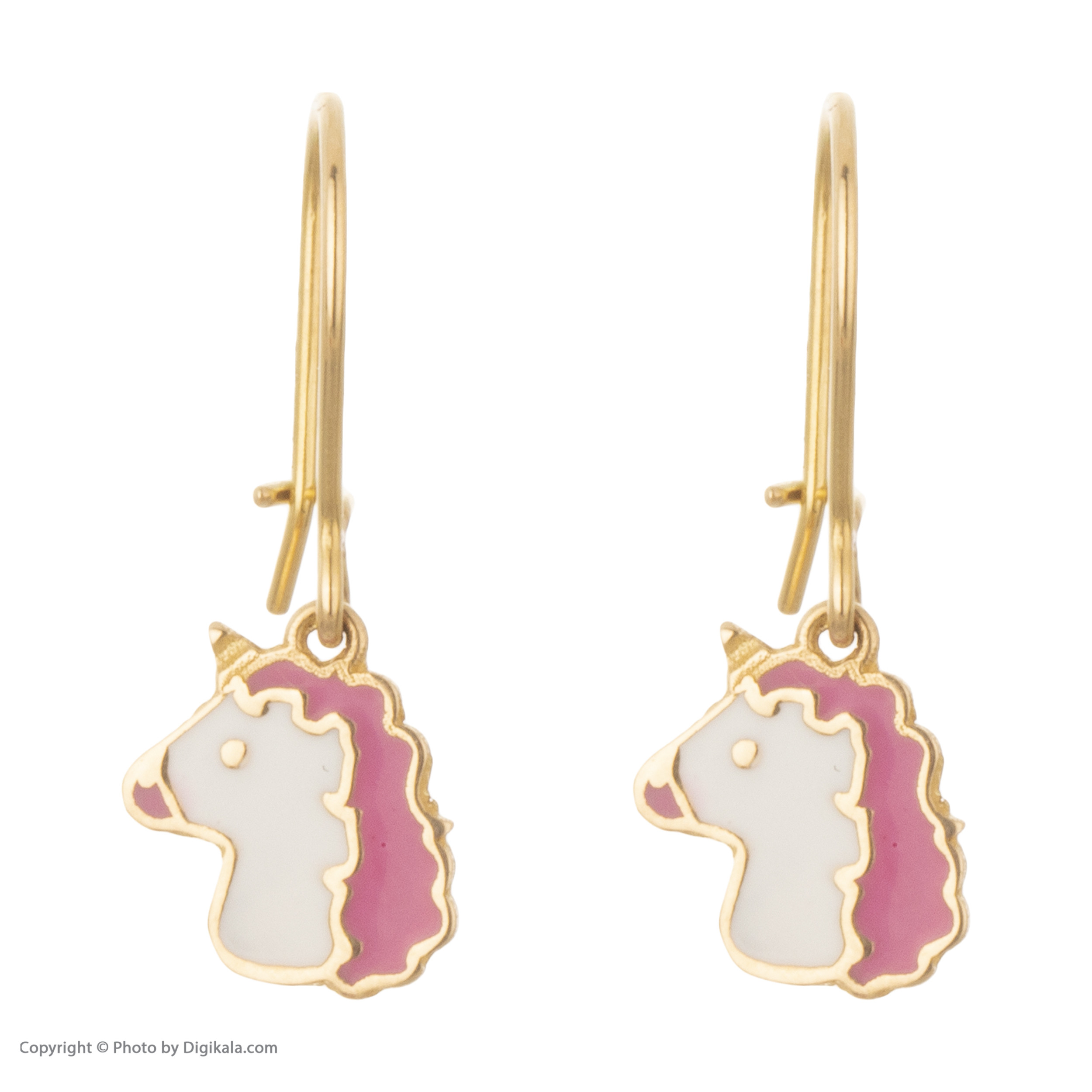 نیم ست طلا 18 عیار دخترانه مایا ماهک مدل MS0527