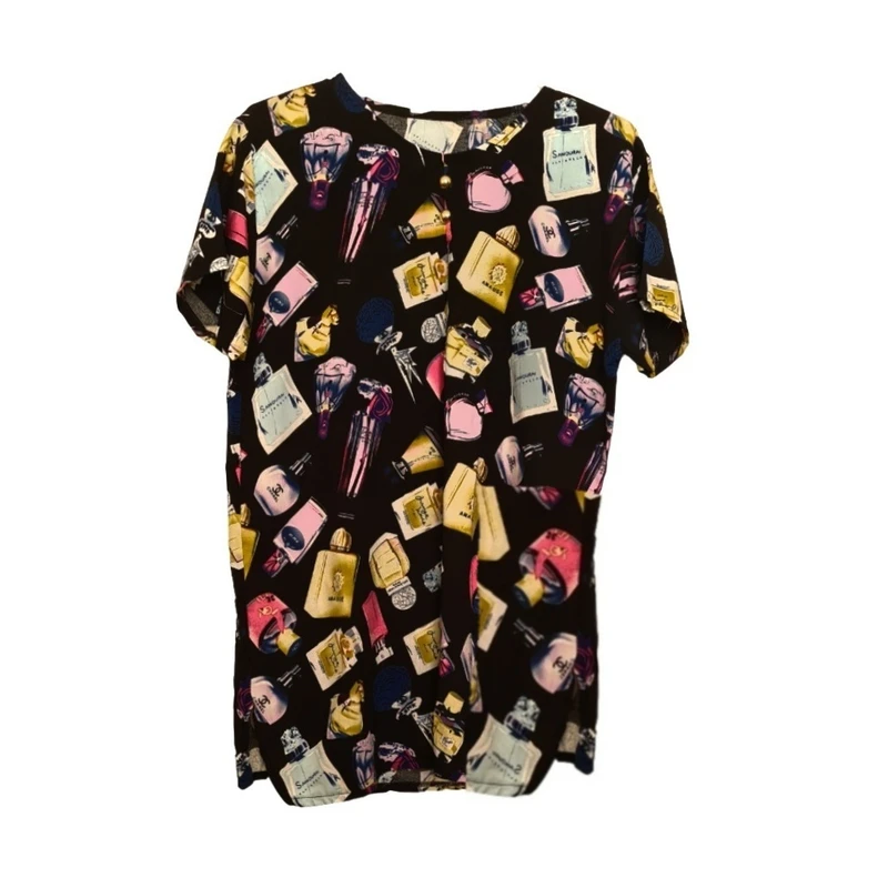 بلوز آستین کوتاه زنانه مدل پانیا کد 1