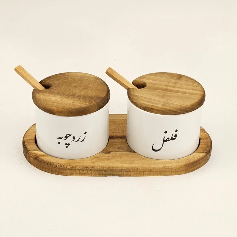 بانکه مدل ROZ 2 مجموعه 2 عددی کد 4 به همراه استند