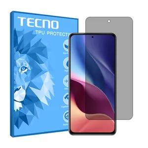 Tecno Resistant model privacy screen protector suitable for Xiaomi Redmi K40 mobile phone