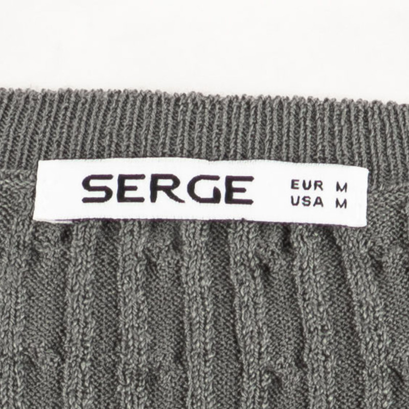 پلیور زنانه سرژه مدل 225154 رنگ خاکستری