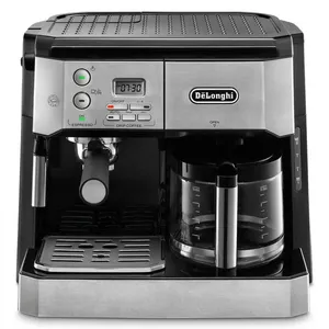 اسپرسوساز صنعتی 1200 میلی‌لیتری دلونگی مدل BCO431.S با مصرف پودر قهوه، مناسب تهیه اسپرسو، کافه لاته، کاپوچینو و فرانسه، دارای 2 عدد نازل قهوه، تنظیم میزان بخاردهی