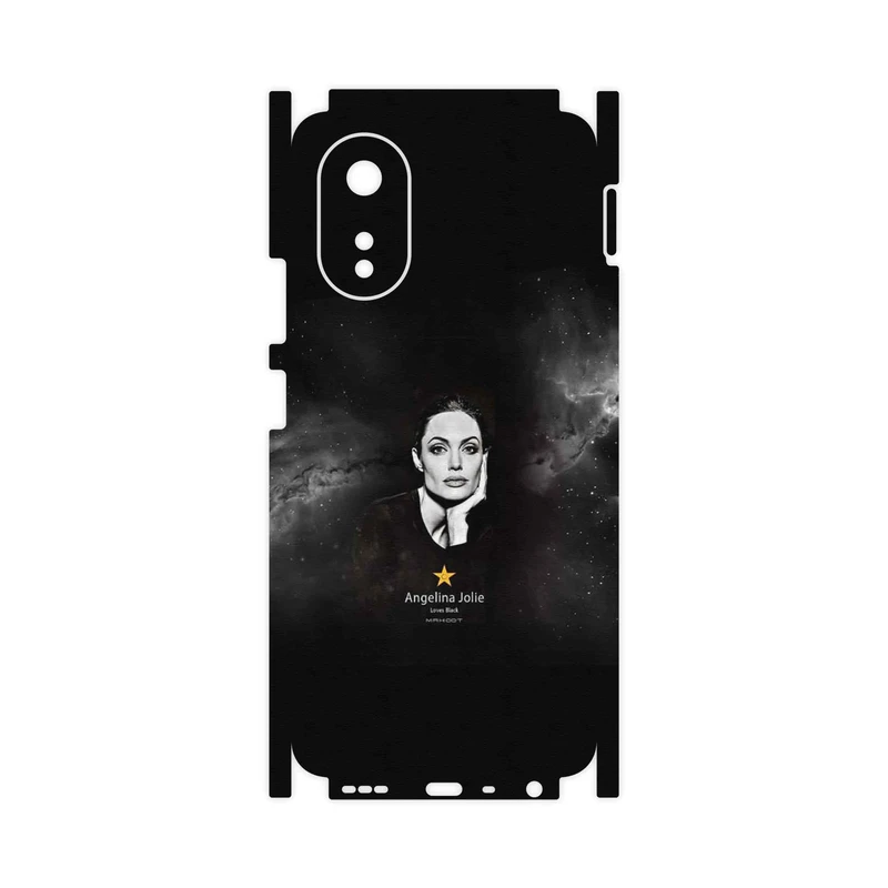 برچسب پوششی ماهوت مدل Angelina Jolie-FullSkin مناسب برای گوشی موبایل اپو A38