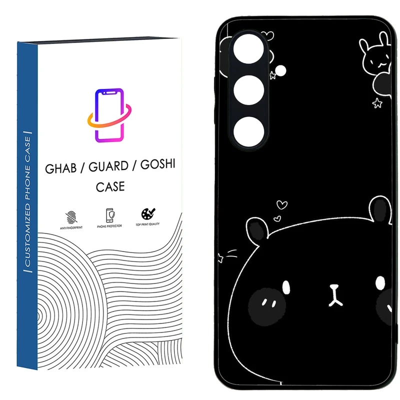 کاور قاب گارد گوشی طرح دخترانه کد 35 - TPU مناسب برای گوشی موبایل سامسونگ Galaxy S24 FE