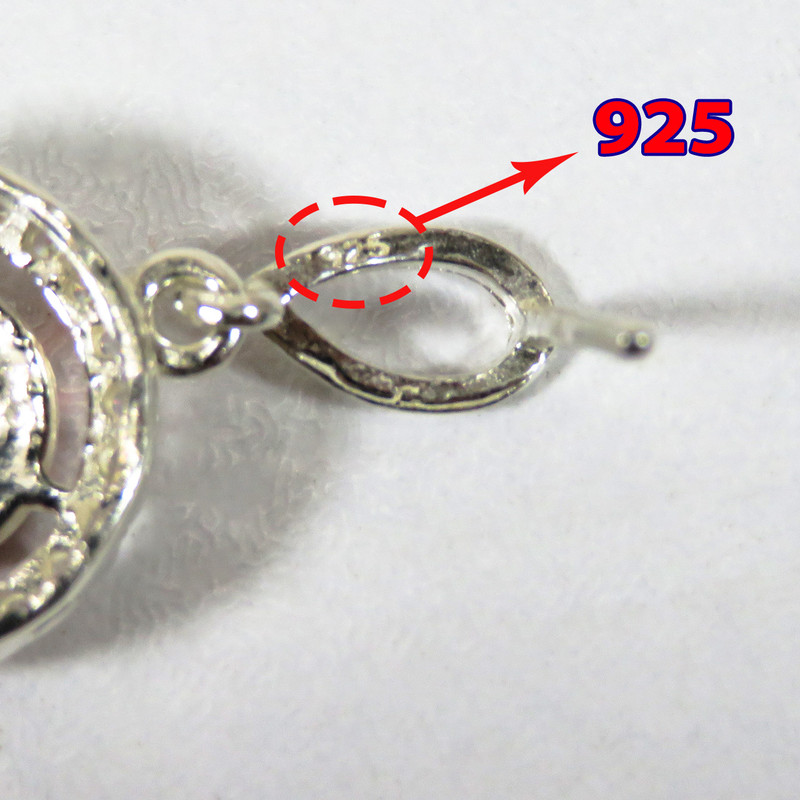 نیم ست نقره زنانه مدل AV184-S6.5 C11