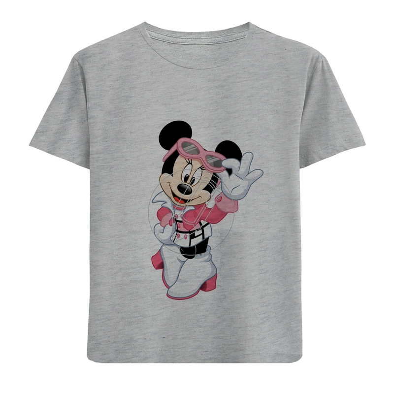 تی شرت آستین کوتاه بچگانه مدل میکی لباس D301