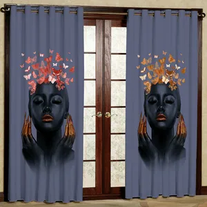 پرده مدل چهره هازان پانچی کد 1895a سایز 140x200 سانتی متر