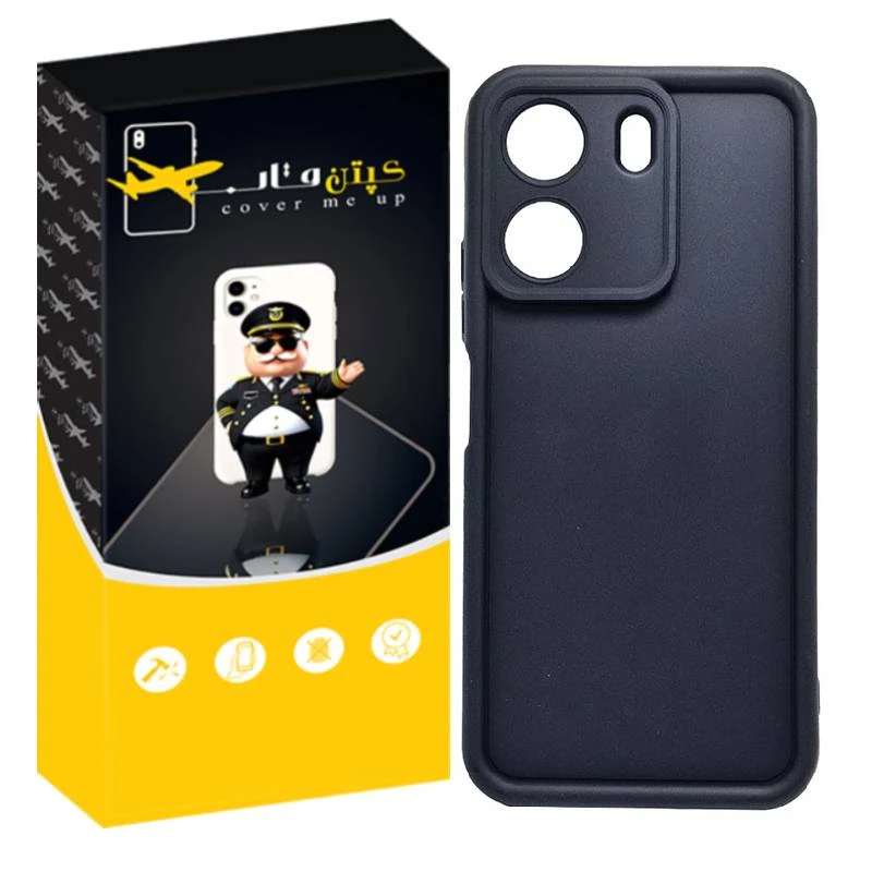 کاور کپتن قاب مدل سولید مناسب برای گوشی موبایل شیائومی Redmi 13C /Poco C65 