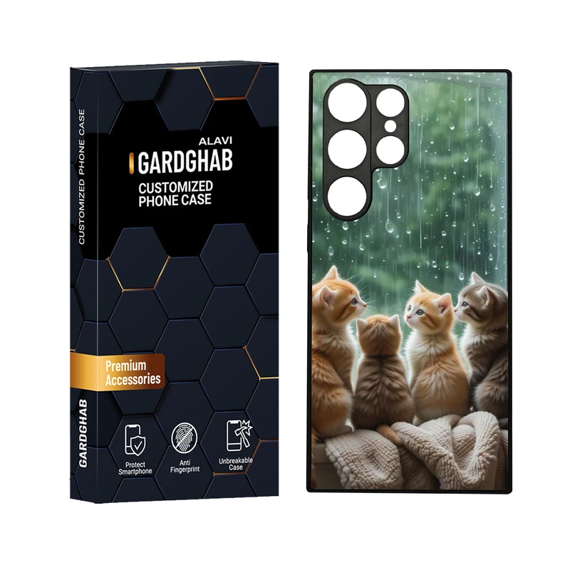 کاور گارد قاب علوی مدل دورژله ای مناسب برای گوشی موبایل سامسونگ Galaxy S23 Ultra