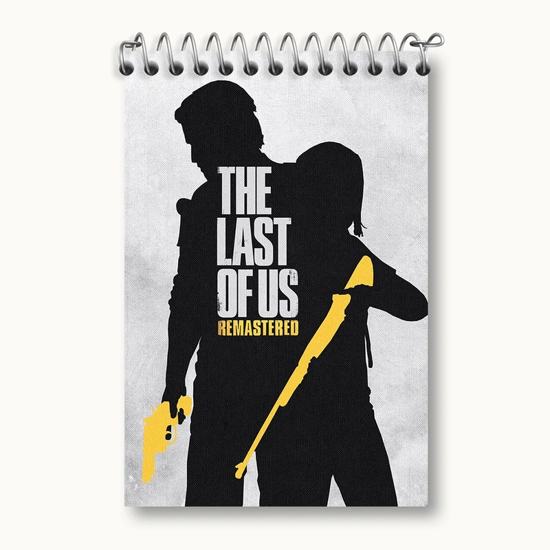 دفتر یادداشت 50 برگ خندالو مدل لست آف آس (The Last Of Us) کد F1590