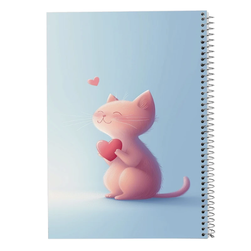 دفتر نت موسیقی 50 برگ مدوپد مدل عاشقانه love کد DF14218