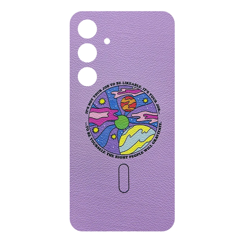 برچسب پوششی ریمکس مدل Leth طرح فانتزی مناسب برای گوشی موبایل سامسونگ Galaxy S24 Plus