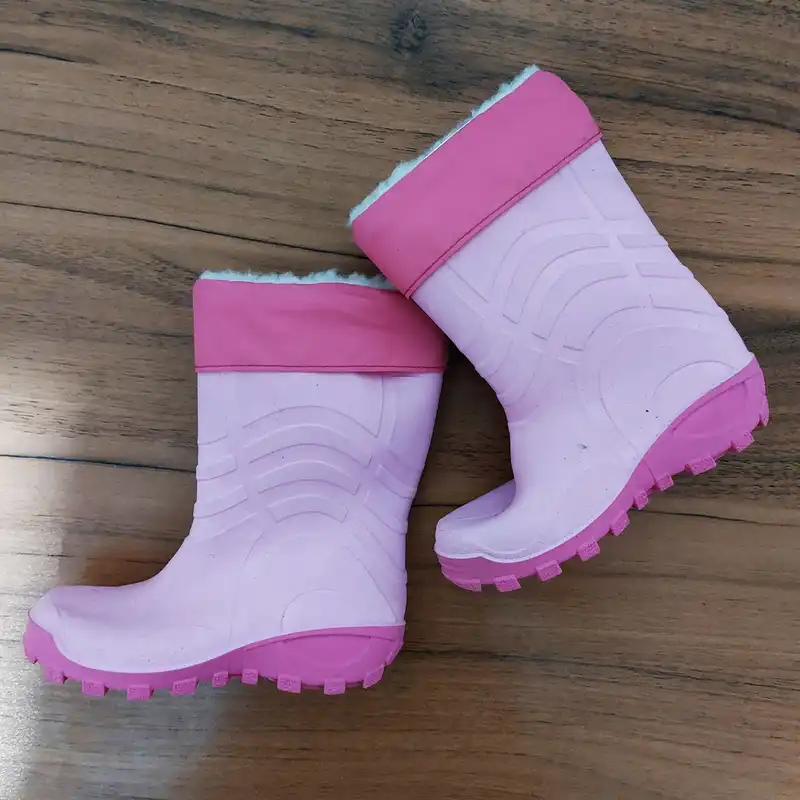بوت دخترانه مدل لوپیل 4 رنگ صورتی