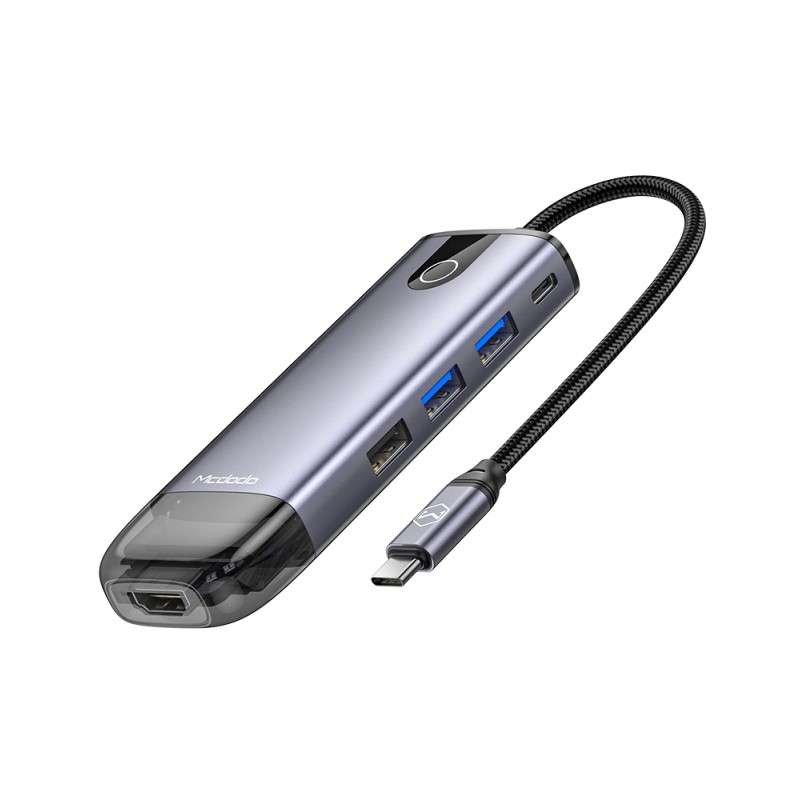هاب 6 پورت USB-C مک دودو مدل HU_774 هاب 6 پورت USB-C مک دودو مدل HU_774