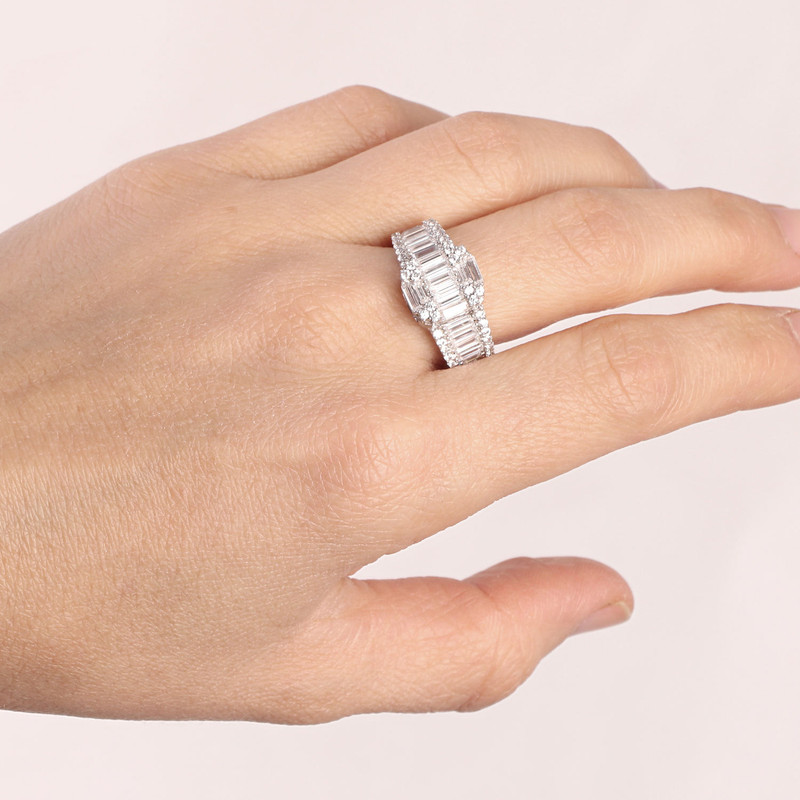 انگشتر نقره زنانه مدل AMT_R104