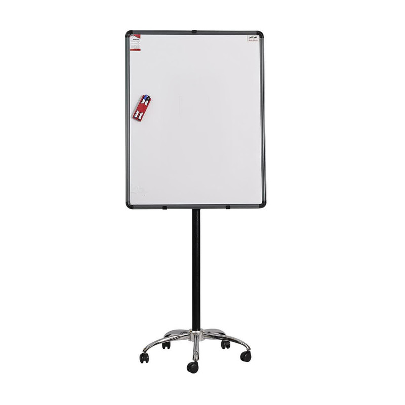 تخت وایت برد مدل مهر مدیریتی سایز 80x100 سانتی متر به همراه پایه