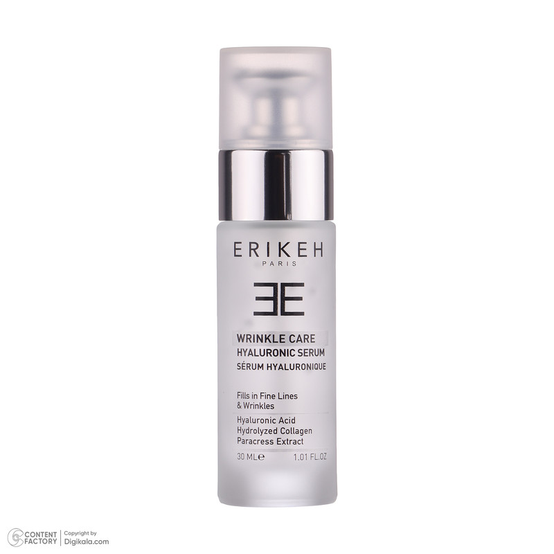 سرم ضد چروک اریکه مدل هیالورونیک مناسب انواع پوست حجم 30 میلی لیتر