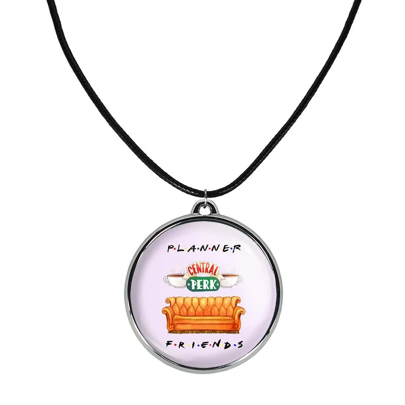 گردنبند خندالو مدل فرندز Friends کد 3116331164