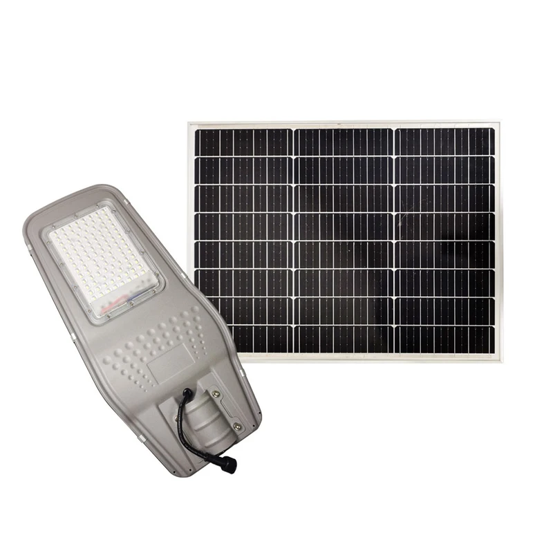 چراغ خیابانی خورشیدی 100 وات مدل 50000mAh