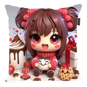 کوسن کودک پاد آفرین مدل دخترانه طرح کیوت و فانتزی کد 449