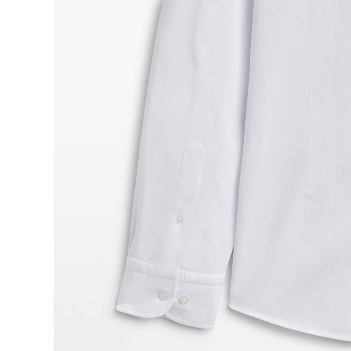 پیراهن آستین بلند مردانه مدل SLIMFIT MICROSTRIPEDّF