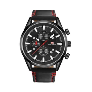 ساعت مچی عقربه‌ای مردانه مینی فوکوس مدل 0083BLC