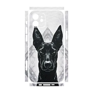 Remax cover sticker Leth model Doberman design suitable for Apple iPhone 12 mobile phone