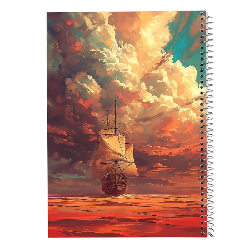 دفتر لیست خرید 50 برگ مدوپد مدل کشتی کد DF15142