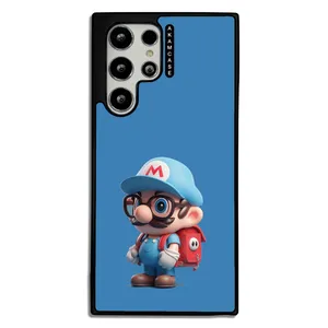 AKAM AMCWSGS22U-SUPER MARIO9 Cover For Samsung Galaxy S21 Ultra