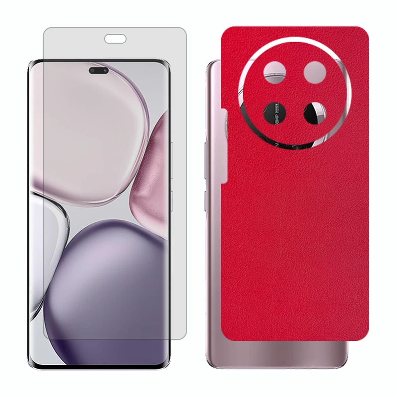 محافظ صفحه نمایش شفاف گلس مدل Together مناسب برای گوشی موبایل آنر X9c به همراه برچسب پوششی